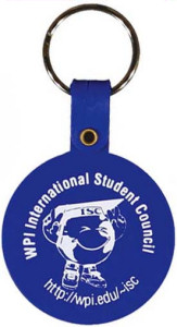 Promotional Key Chains: Circle Shaped Key Tags